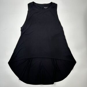 Athleta Tank Top Womens S Black Pullover Essence Relaxed High Low 486997